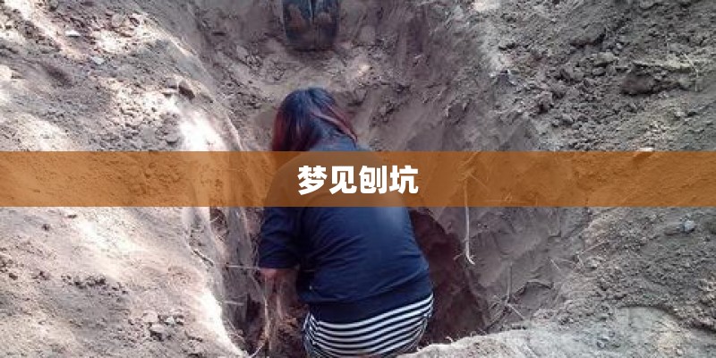 梦见刨坑