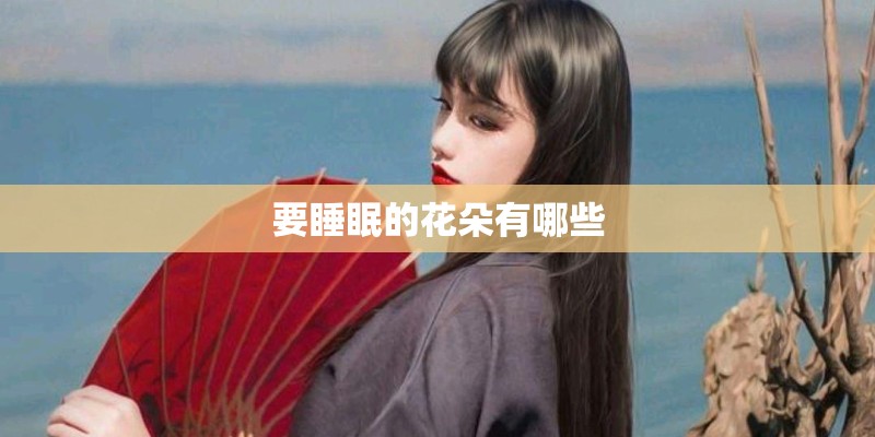 要睡眠的花朵有哪些 要睡眠的花朵有哪些