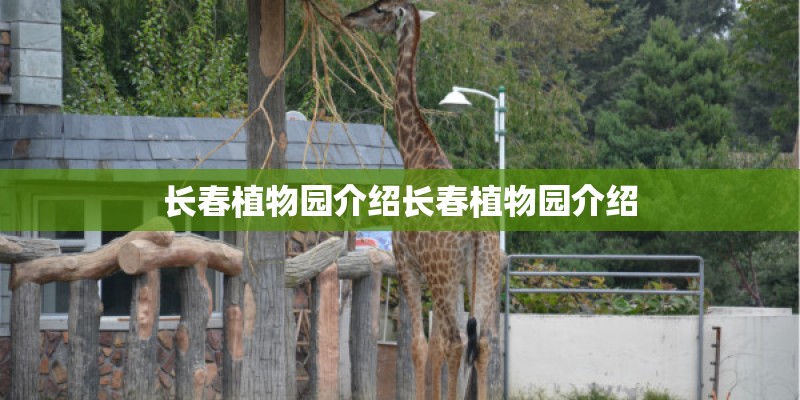 长春植物园介绍长春植物园介绍