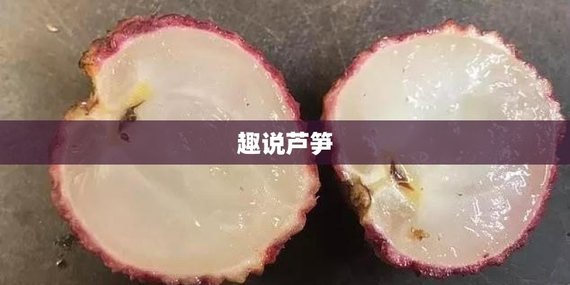 趣说芦笋
