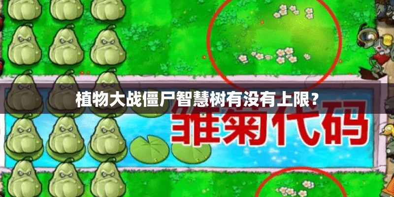 植物大战僵尸智慧树有没有上限？