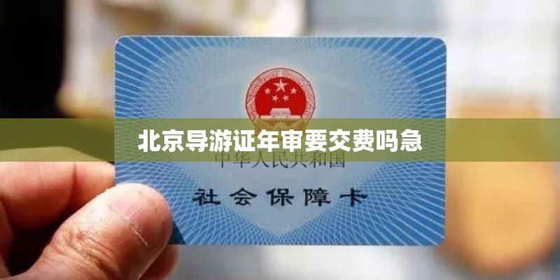 北京导游证年审要交费吗急