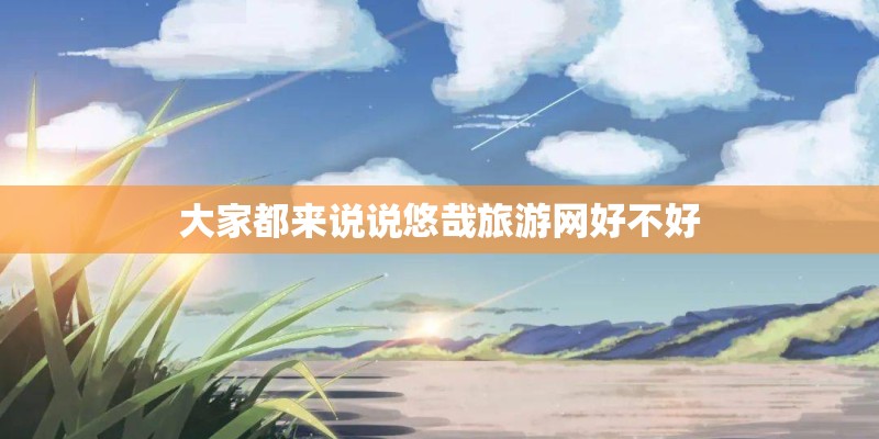 大家都来说说悠哉旅游网好不好