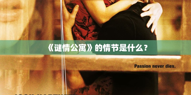 《谜情公寓》的情节是什么？