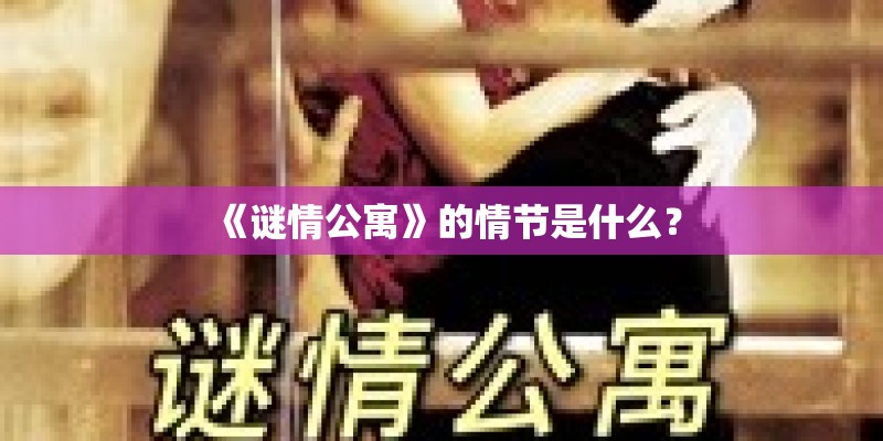 《谜情公寓》的情节是什么？